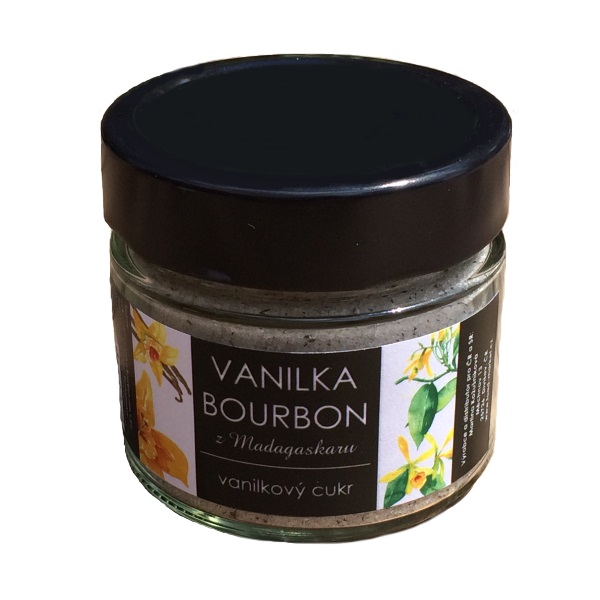 vanilkový cukr s vanilkou Bourbon 200g