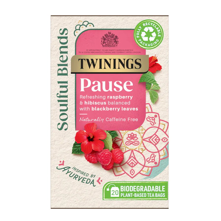 ajurvédský čaj SOULFUL BLENDS PAUSE 20 sáčků / 36g od Twinings TRV.10/2026