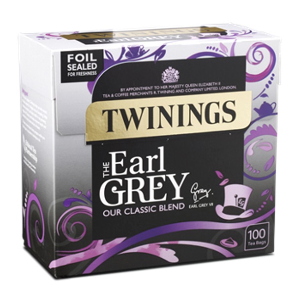 černý čaj EARL GREY (100 sáčků /250g)