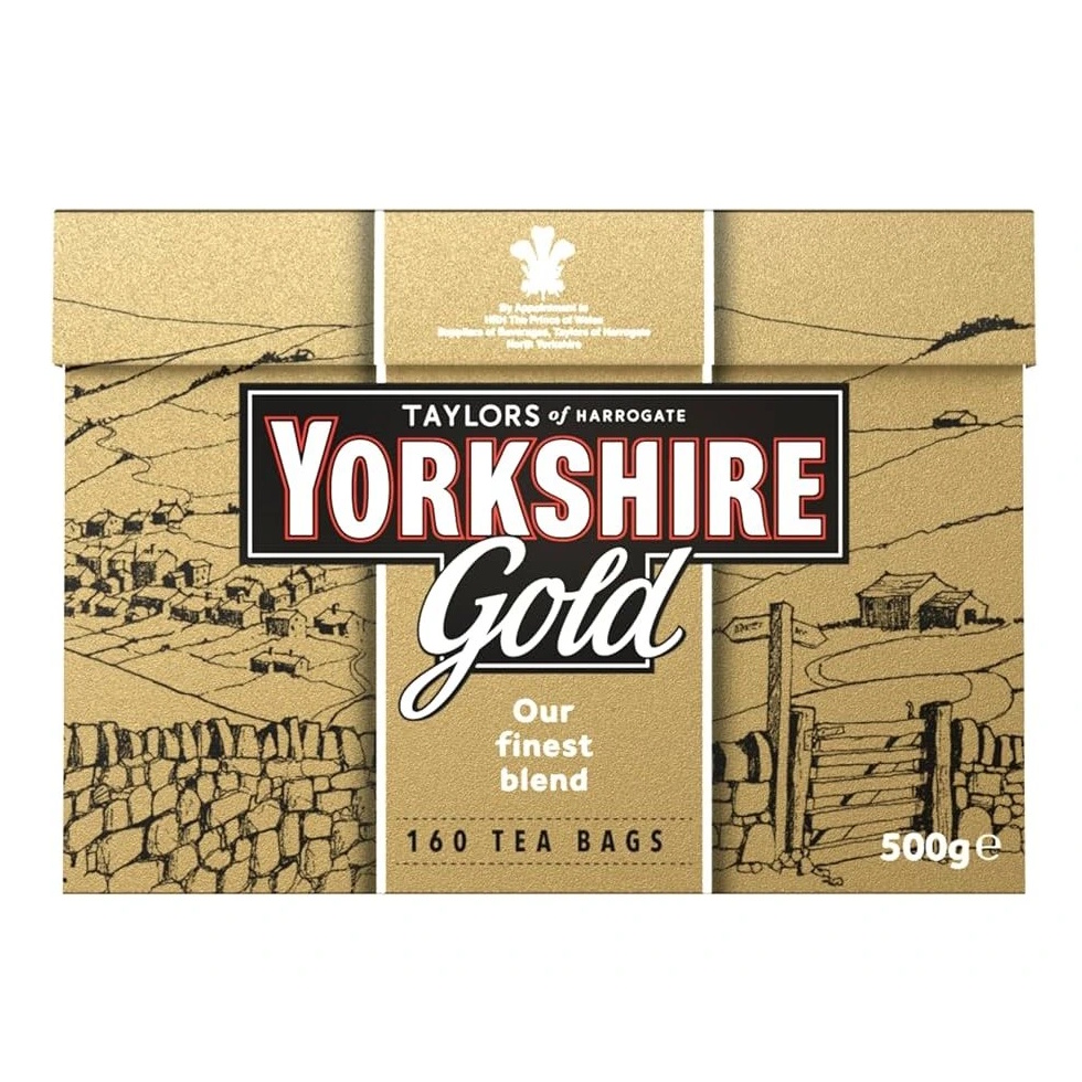 černý čaj YORKSHIRE GOLD TEA 160 sáčků / 500g od Taylors of Harrogate 
