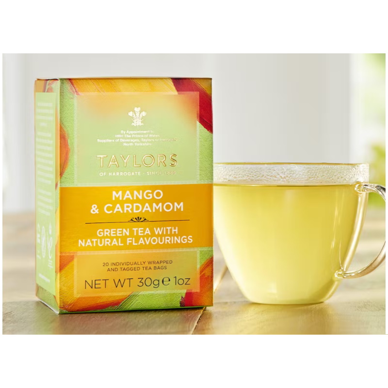 zelený čaj MANGO & KARDAMOM 20 sáčků 