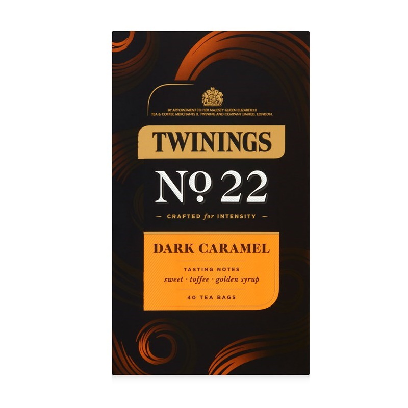 černý čaj  DARK CARAMEL (40 sáčků /80g)