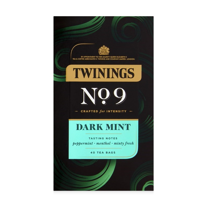 černý čaj  DARK MINT (40 sáčků /80g)