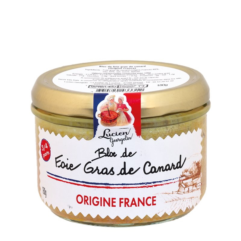 kachní foie gras 180g od Lucien Georgelin