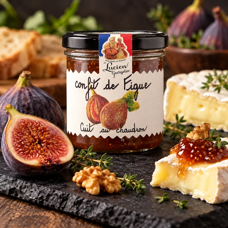 confit k sýrům fíkový 150g od Lucien Georgelin