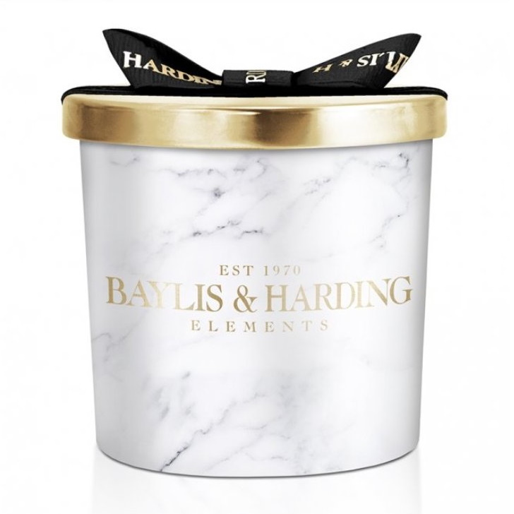 BAYLIS & HARDING luxusní svíčka se dvěma knoty BÍLÝ ČAJ A NEROLI
