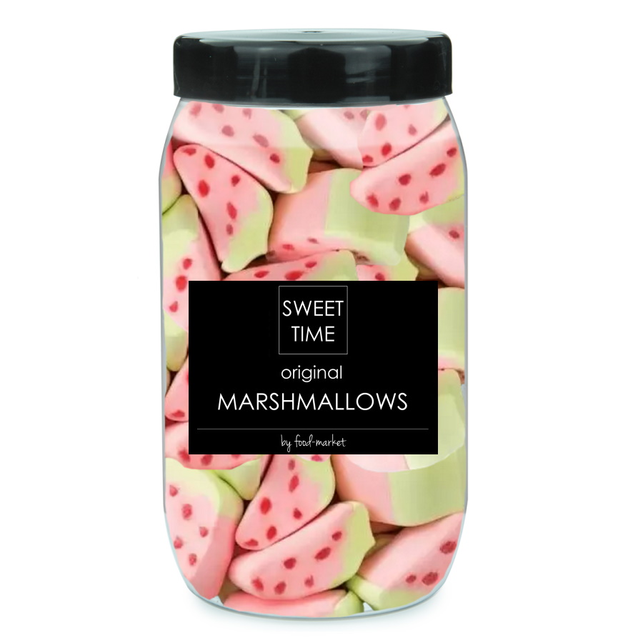 marshmallows jahodové 215g v dárkové dóze