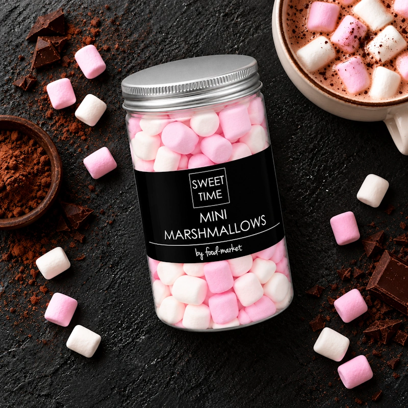 mini marshmallows 90g v dárkové dóze