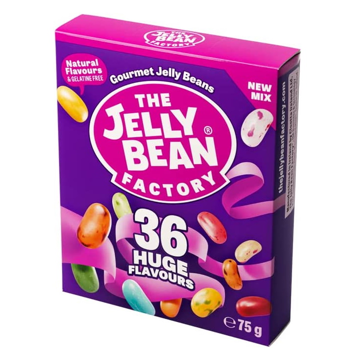 Jelly Bean Želé bonbony MIX 36 PŘÍCHUTÍ 75g
