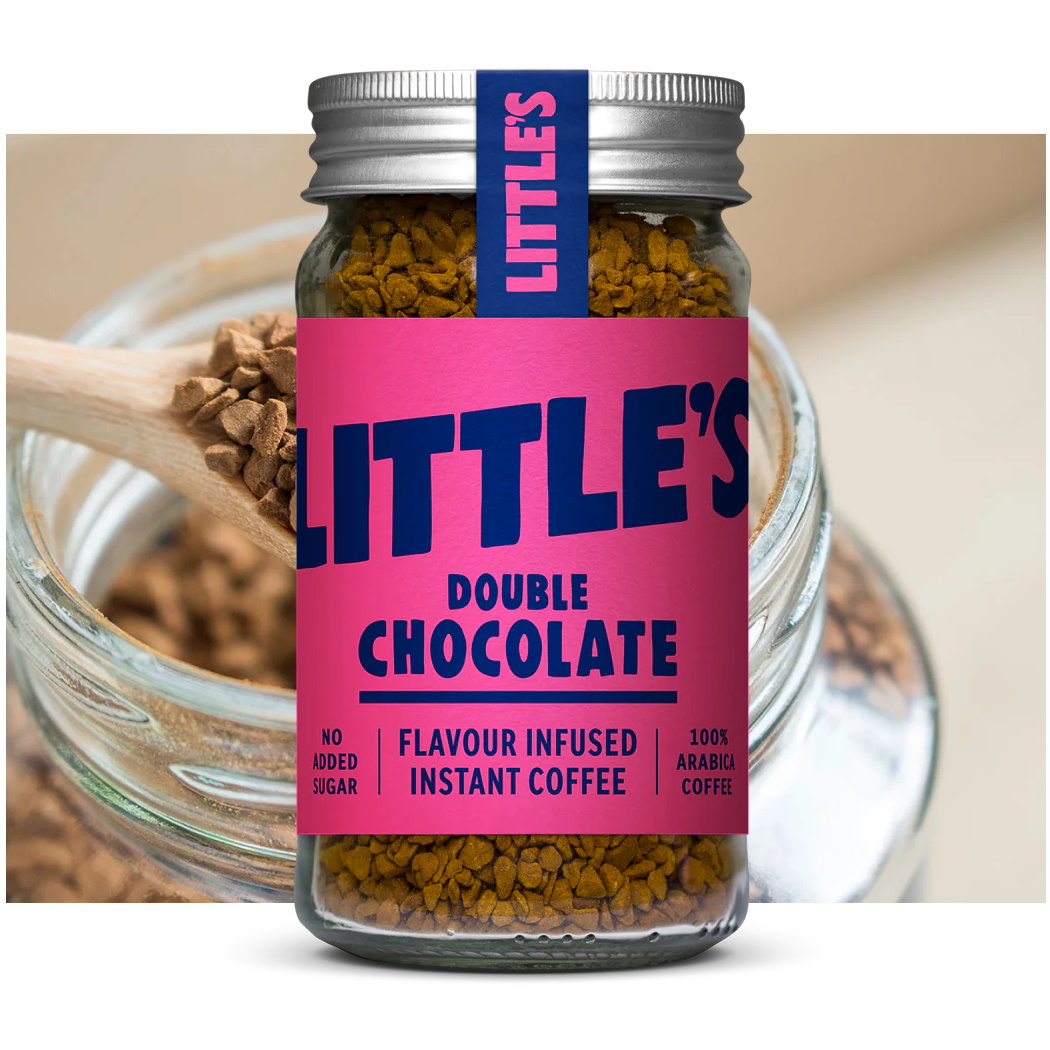 instantní káva ochucená DOUBLE CHOCOLATE 50g od Little's
