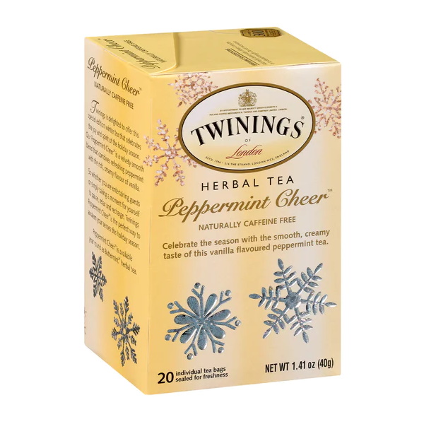 mátový čaj s vanilkou PEPPERMINT CHEER (20 sáčků / 40g)