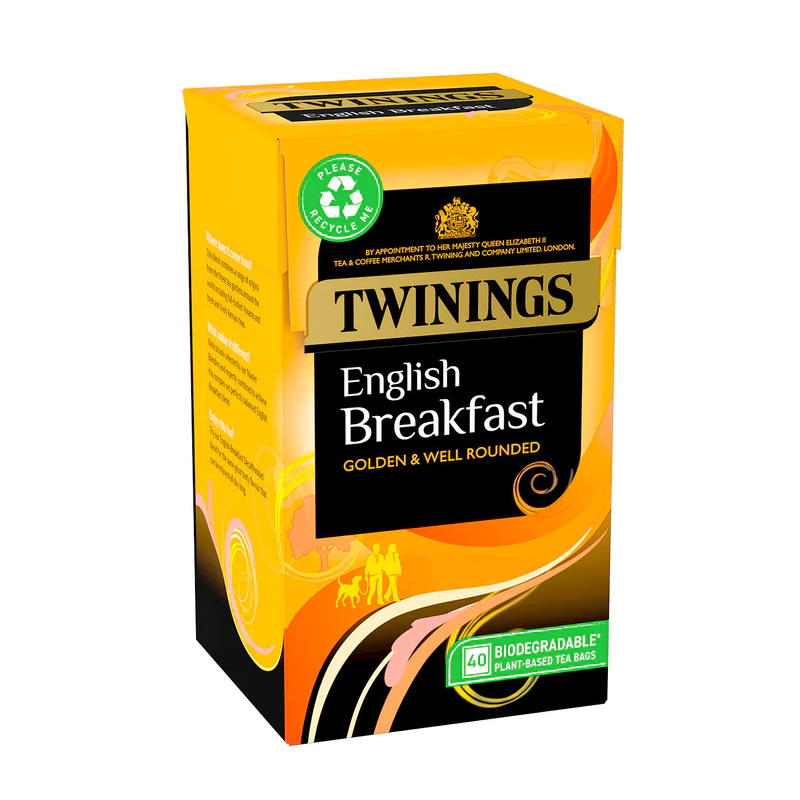 černý čaj ENGLISH BREAKFAST (40 sáčků /100g) 
