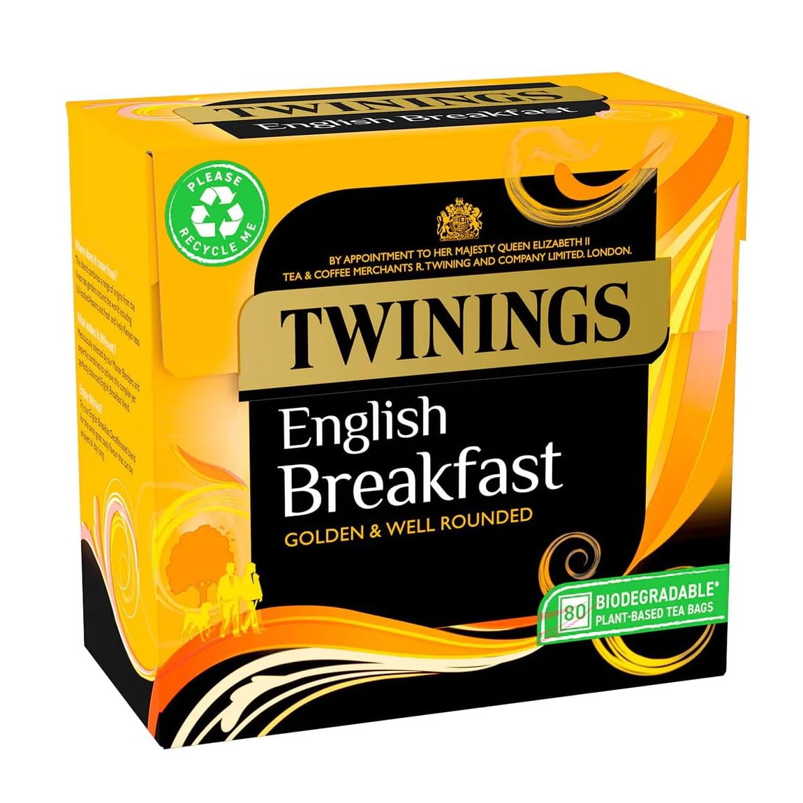 černý čaj ENGLISH BREAKFAST (80 sáčků /200g)