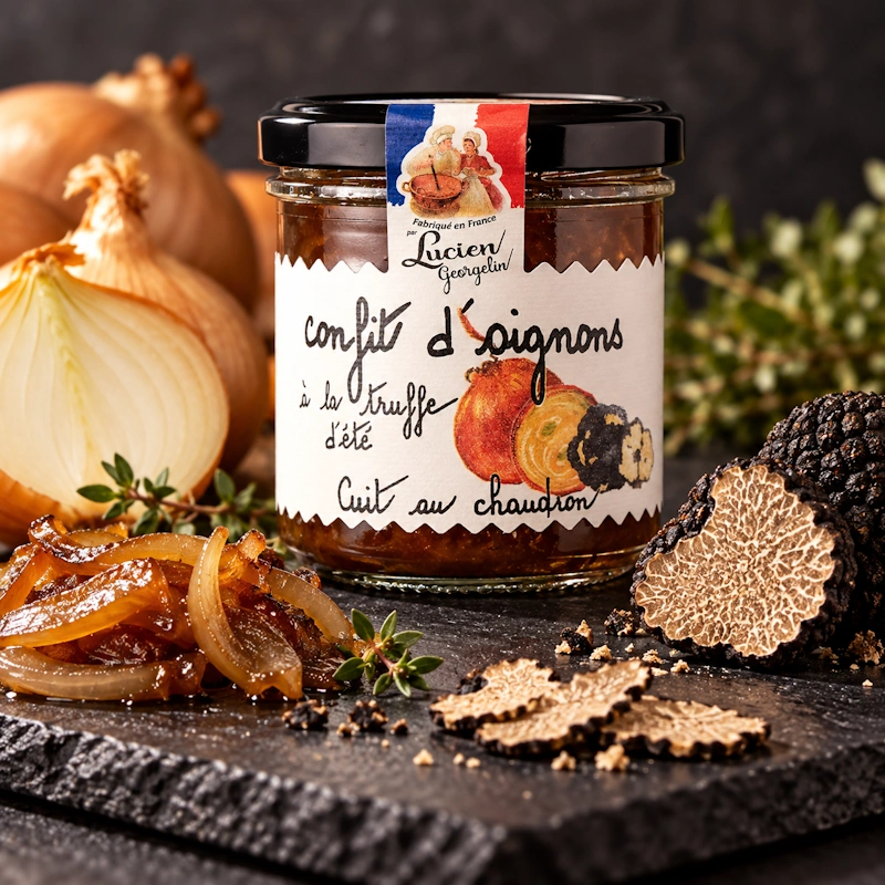 confit k sýrům cibulový s lanýžem 150g od Lucien Georgelin