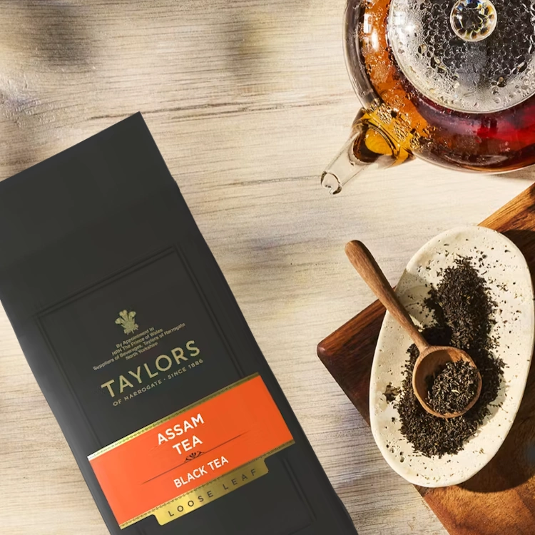 černý čaj ASSAM sypaný vážený 125g od Taylors of Harrogate