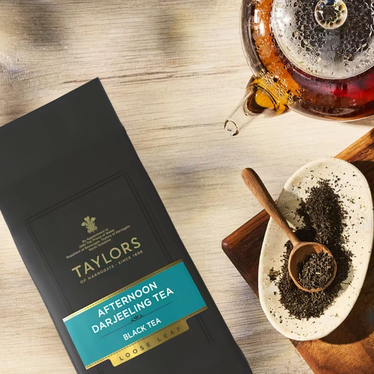 černý čaj AFTERNOON DARJEELING sypaný vážený 125g od Taylors of Harrogate