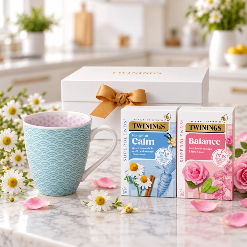 dárkový set čajů s hrnem TEA FOR HER