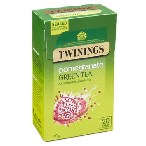 zelený čaj GRANÁTOVÉ JABLKO (20 sáčků / 40g)