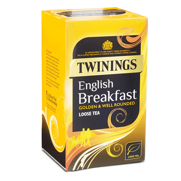 černý čaj ENGLISH BREAKFAST sypaný 125g od Twinings