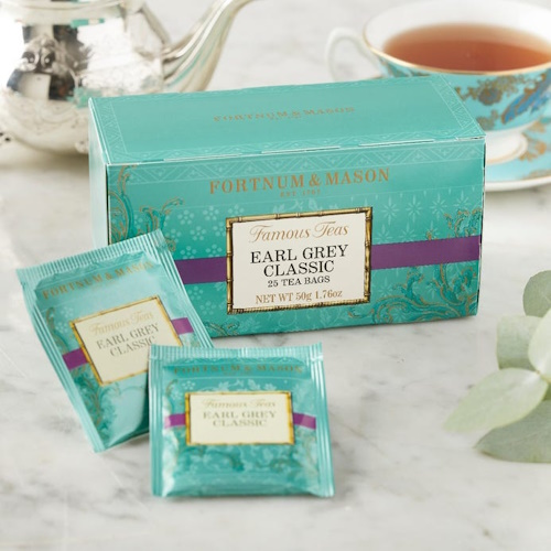 černý čaj EARL GREY 25 sáčků / 50g od Fortnum & Mason