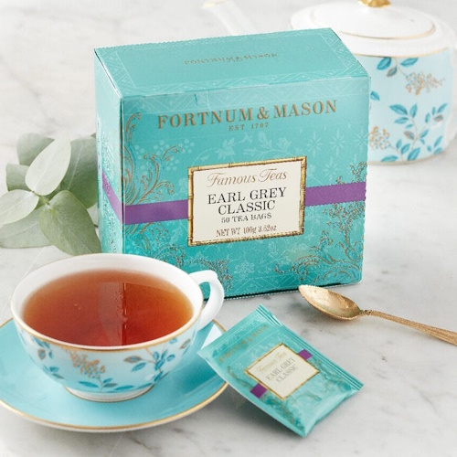černý čaj EARL GREY 50 sáčků / 100g od Fortnum & Mason