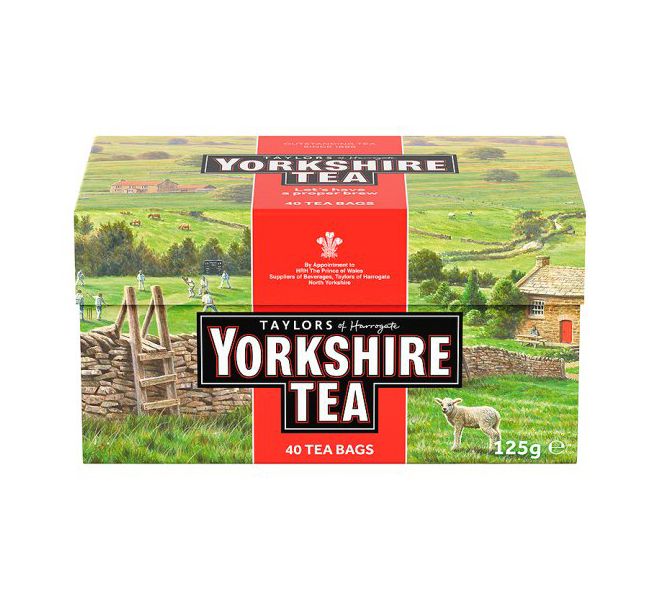 černý čaj YORKSHIRE TEA 40 sáčků 