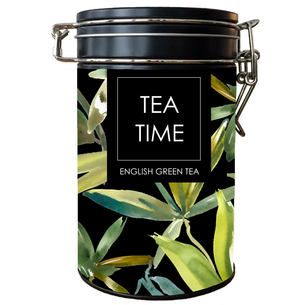 anglický zelený čaj (20 sáčků/35g) v dárkové plechovce