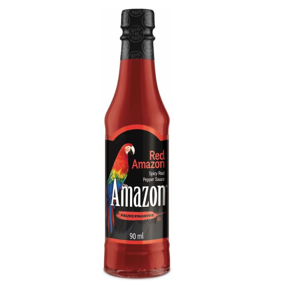 AMAZON omáčka z červených amazonských papriček pálivá 90ml