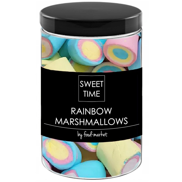 marshmallows duhové 180g v dárkové dóze