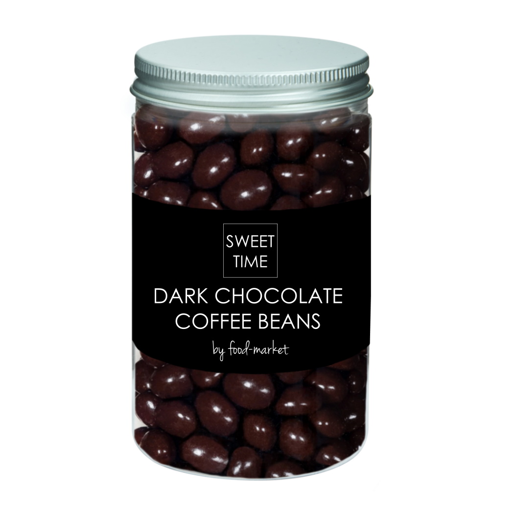 kávová zrna v hořké čokoládě 290g