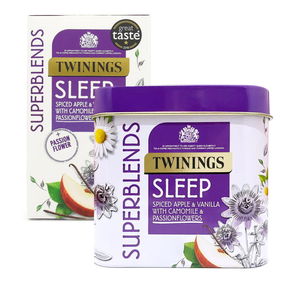 čaj SUPERBLENDS SLEEP s plechovkou (30 sáčků)