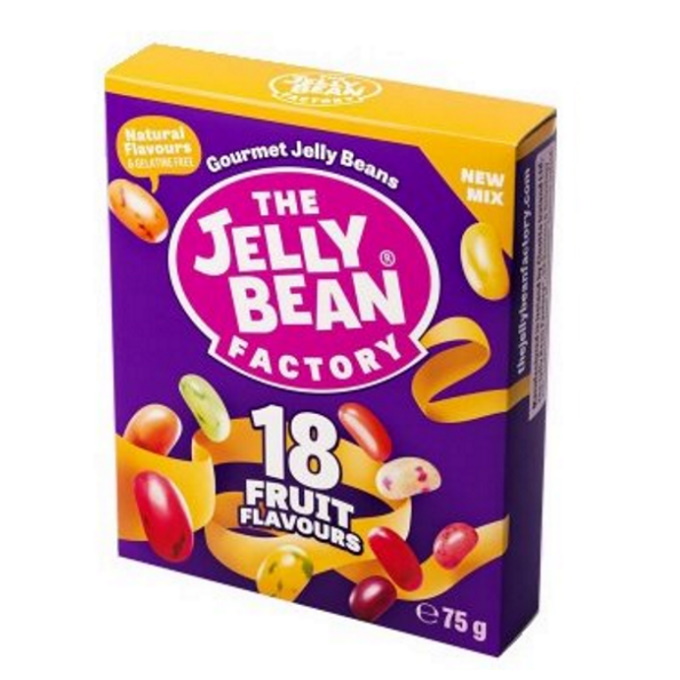 Jelly Bean Želé bonbony 18 OVOCNÝCH PŘÍCHUTÍ 75g