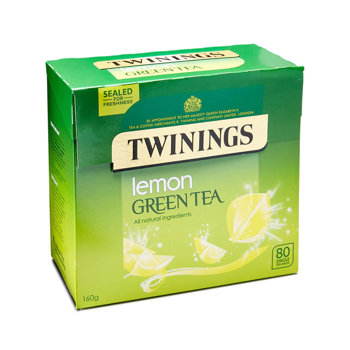 zelený čaj s citrónem (80 sáčků / 160g)