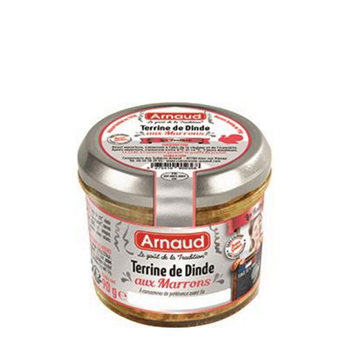 PREMIUM terina krůtí s kaštany 90g od Arnaud 