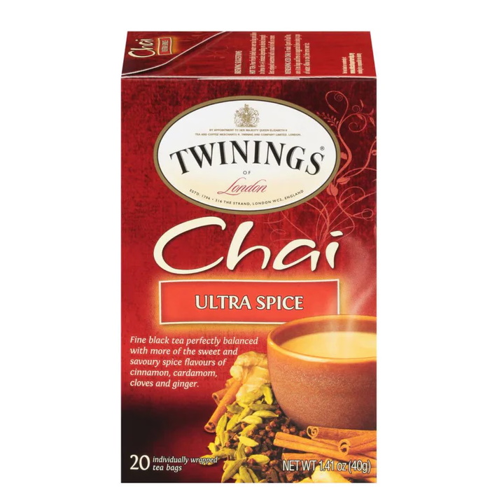 černý čaj CHAI ULTRA SPICE (20 sáčků / 40g)
