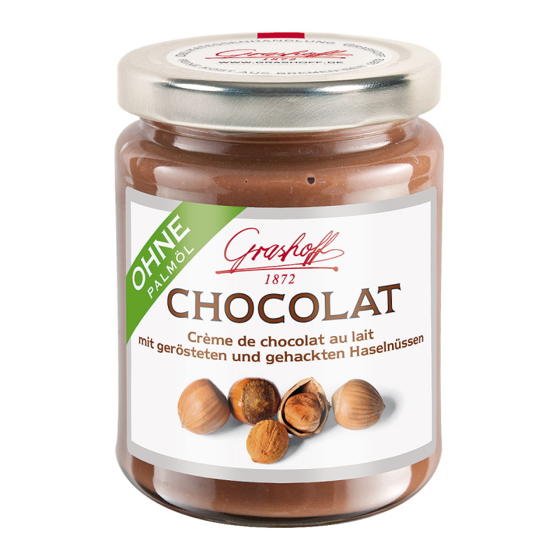 čokoládový krém mléčný s lískovými ořechy 235g