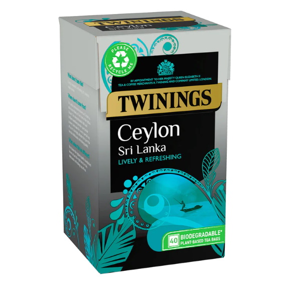 černý čaj CEYLON 40 sáčků / 100g  od Twinings