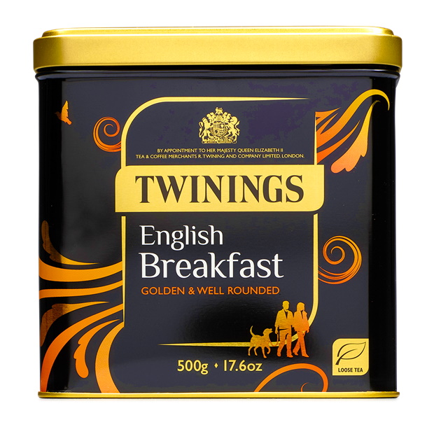 černý čaj ENGLISH BREAKFAST sypaný 500g od Twinings