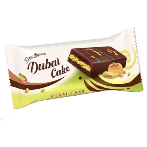 dortík s náplní z dubajské čokolády 40g od Rosso Bianco