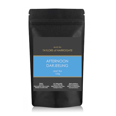černý čaj AFTERNOON DARJEELING sypaný 125g od Taylors of Harrogate